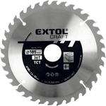 EXTOL CRAFT körfűrészlap, keményfémlapkás, 2,5 mm, 185×30mm