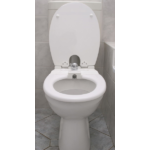 Toilette-Nett bidés WC ülőke, polieszter-műgyanta