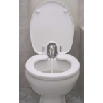 Toilette-Nett bidés WC ülőke, antibakteriális duroplast műanyag 