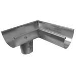 Ereszcsatorna szeglet csonkos, 33-as, jobbos