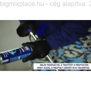 TYTAN Cleaner purhab tisztító spray: pisztoly tisztítása 4 (Forrás: Youtube - Tytan)