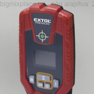 EXTOL PREMIUM digitális detektor, LCD kijelző