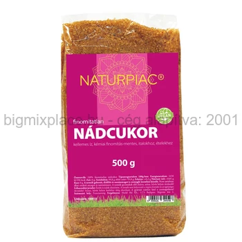 NATURPIAC finomítatlan nádcukor, 500g