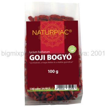NATURPIAC goji bogyó (lycium barbarum), 100g