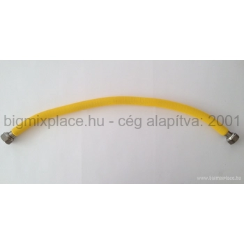 Flexibilis nyújtható bordáscső, 1/2col, BB, 50-100cm, gázra