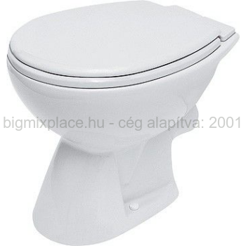 WC csésze laposöblítésű, hátsó kifolyású Cersanit