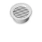 Szellőzőrács rovarhálóval, kerek, 120-as